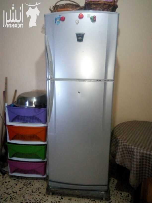 Hitachi latest model fridge with 2 doors up and down-  ثلاجه فلل الفل اللستسفرعن...