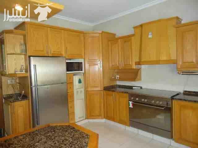 For monthly rent a studio with balcony, including bills, new furniture-  ????السابع ???? <br>...
