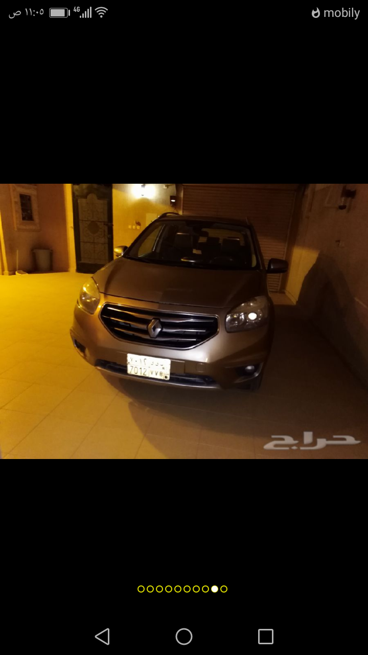 سوبارو ليجاسي 2011 مستعملة-  رينو كواليوس 2012 نظيف...