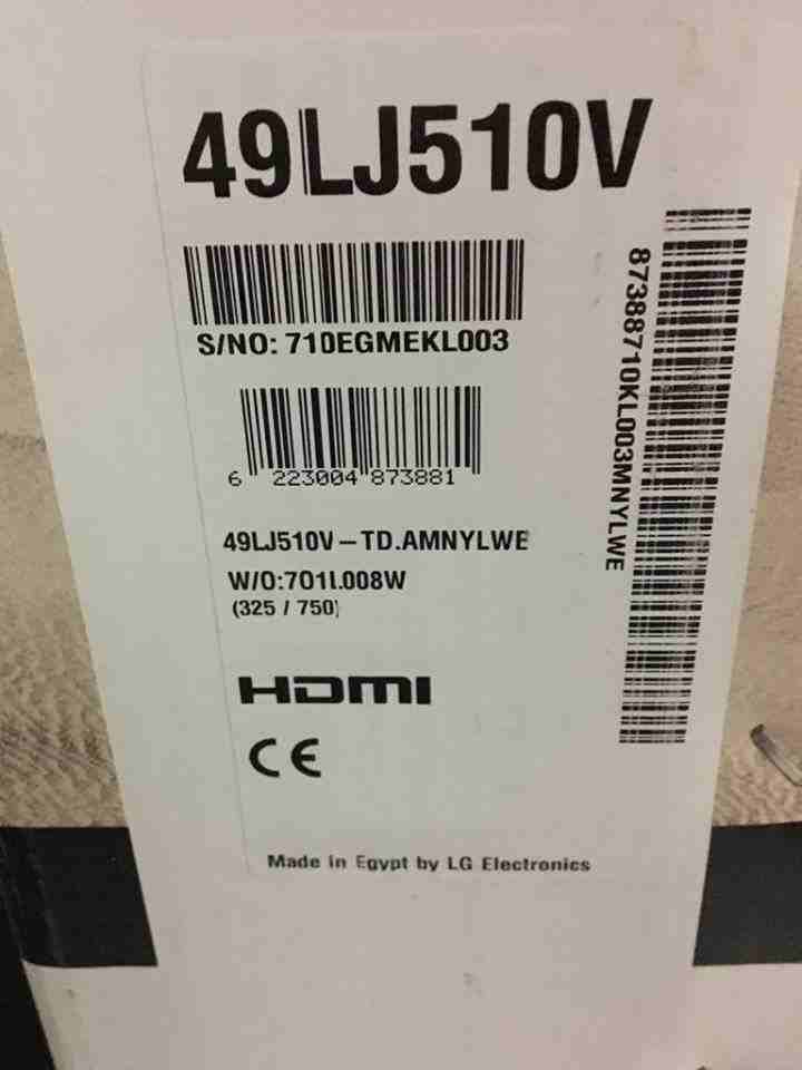 تلفزيون سامسونج 40 بوصه / Samsung 40 inch TV-  شاشة 49 LG FHD LED جديدة...