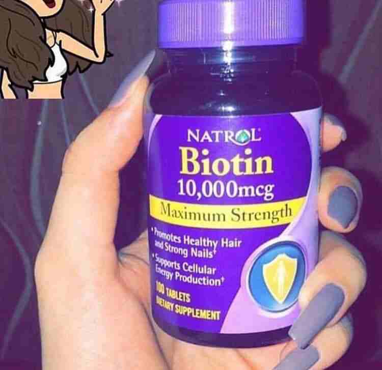 افضل فتامين للشعر
لا تنسَ أنك شاهدت هذا الإعلان في عنكبوت
‏Biotin Natrol made in USA
بيوتين...