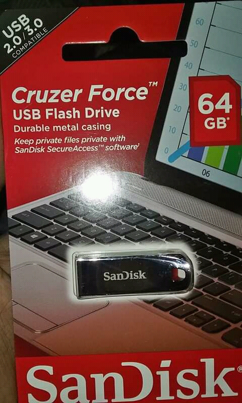 فلاشة سان ديسك 64جيجا SanDisk 64GB Cruzer Force Flash Drive                                            


	 				لا تنسَ أنك شاهدت هذا الإعلان في عنكبوت...