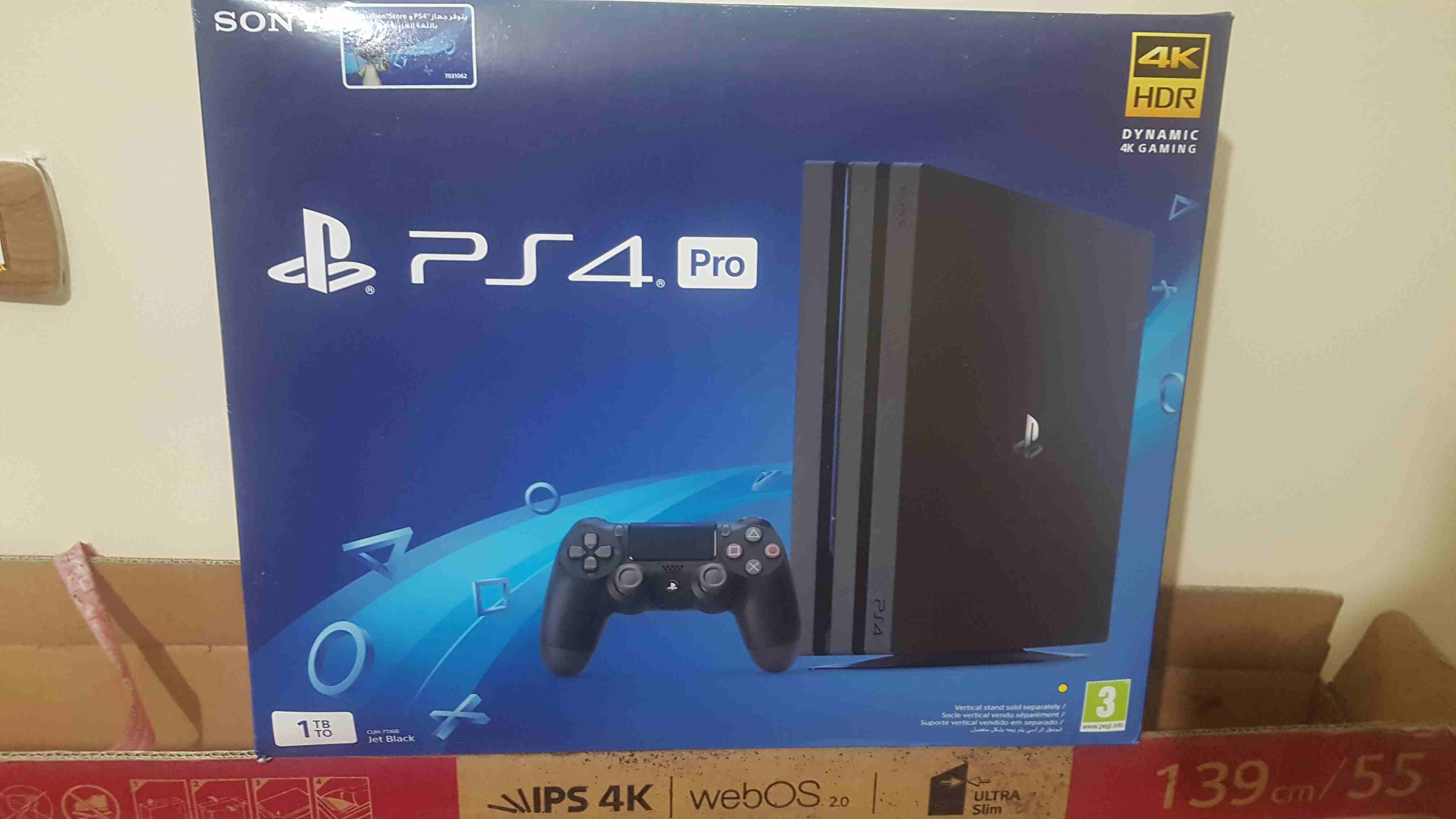 بلايستيشن 4 برو PRO وكاله عليه 33 لعبه                                            


	 				لا تنسَ أنك شاهدت هذا الإعلان في عنكبوت            
	 				
                            بلايستيشن 4 برو PS...