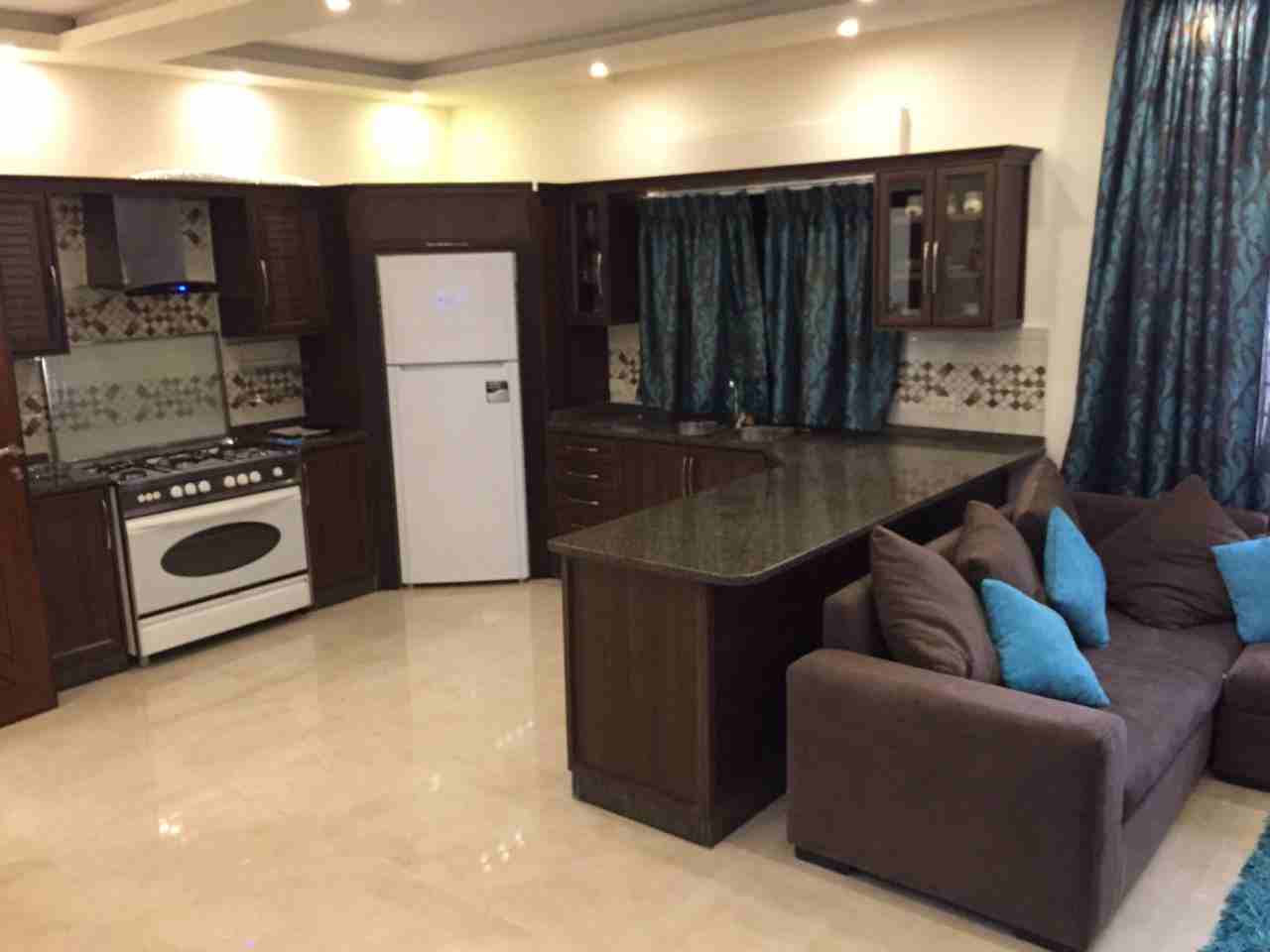 Furnished apartment for rent in Majestic Towers-  شقة ارضية مفروشة للايجار...