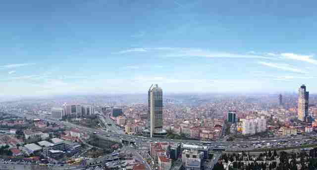 تجاري-للبيعمكاتب للبيع في اسطنبول، موقع متميز في شيشلي قلب اسطنبول وعوائد...