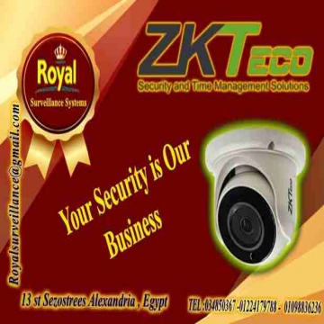 ancaboot - ZKTeco- - احدث كاميرات مراقبة داخلية  ماركة ZKTECO
تتشرف شركة Royal...