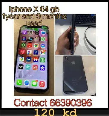 Iphone X 64 GB for sale