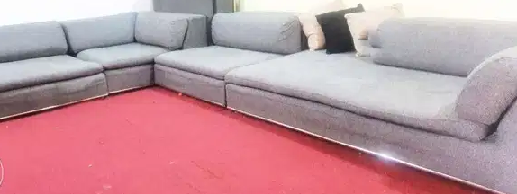 Set of 4 sofas from Banta
Used Sofa set of 4 for comfortable sitting of upto 9 people.
Color : Grey blue
Pickup: Salmiya Block 12