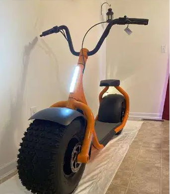 ​New Citycoco 2000W Fat Wide Tire Electric Scooter-  The Skooza K1S runs on a...
