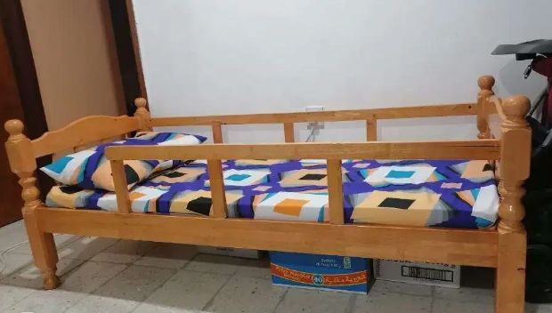 Bed for kid with Mattress for - (10 to 12 Years)
