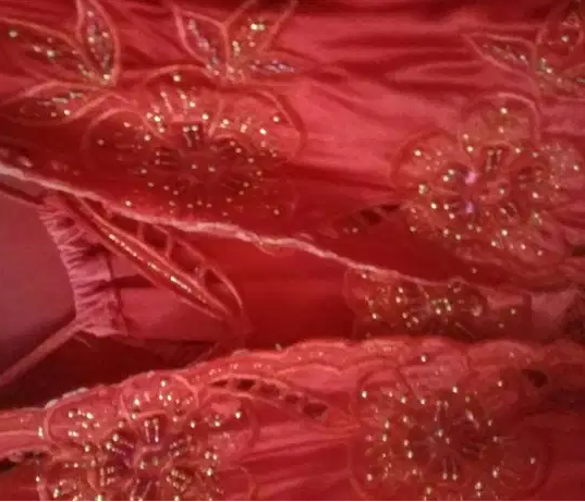 new dresses-  روب عروسه روب بقميص احمر...