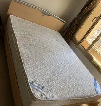 all new furniture-  Bed with mattress Salmiya...
