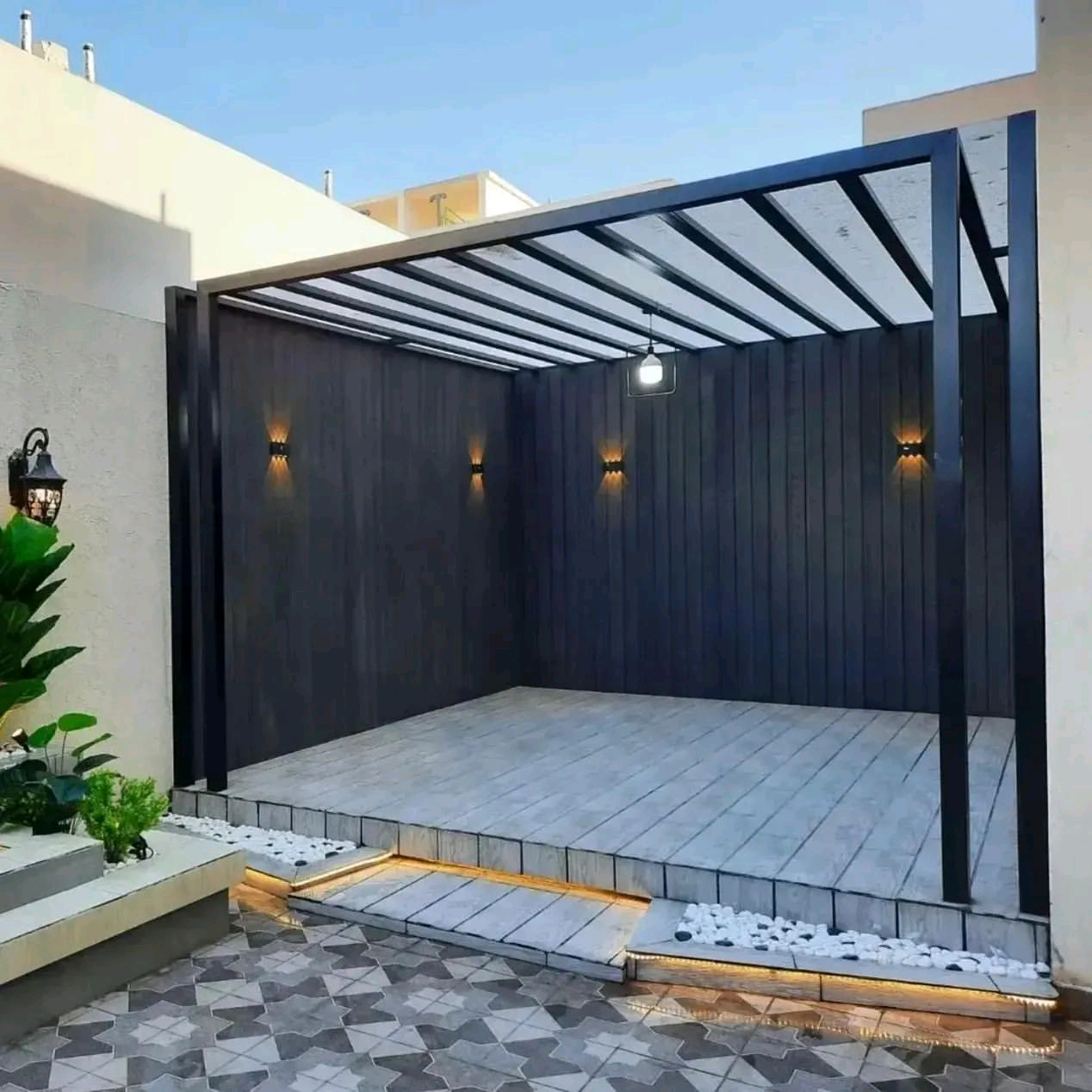 KCJ Landscaping is a leading pergola design company in Dubai. A pergola can elevate the look and feel of your garden to another level. It is an element that can-  تصميم وتنسيق الحدائق....