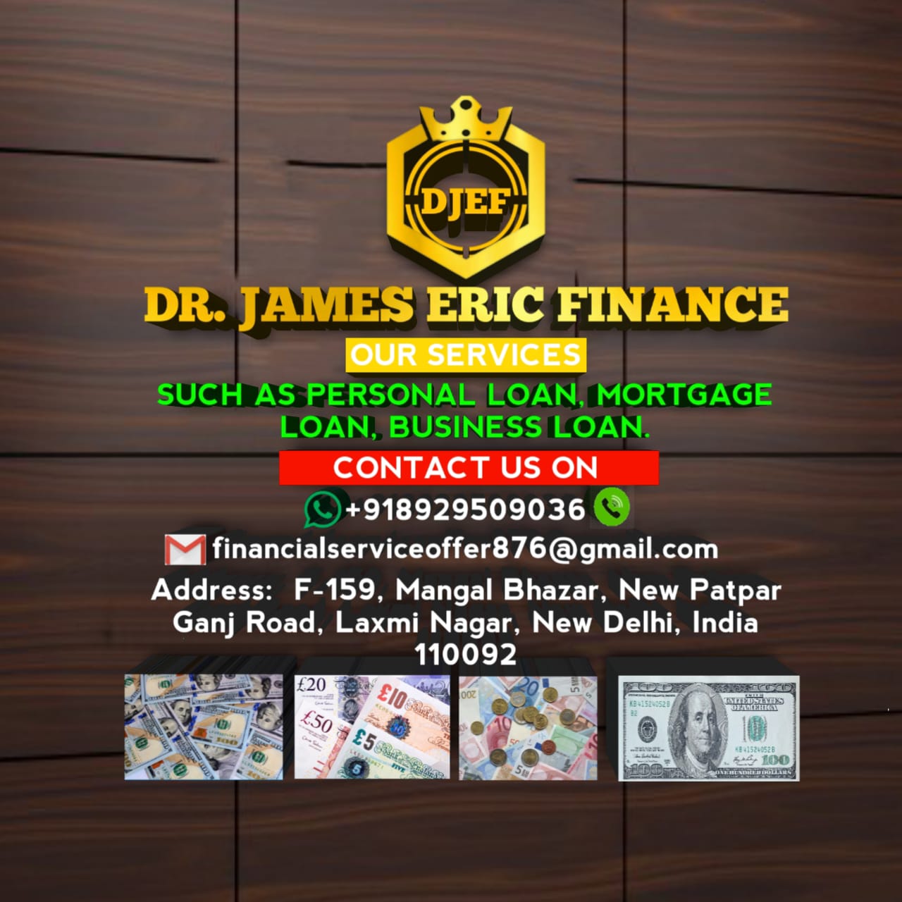 James Eric Loans Borrowing Without Collateral